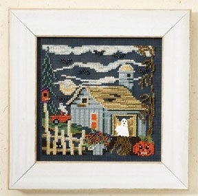 Mill Hill, Counted Glass Bead Cross Stitch Kit, Midnight Farm, MH14-7204
