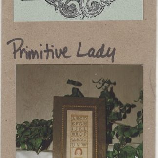 Ewe and Eye and Friends, EEC274, Primitive Lady, Counted Cross Stitch Pattern, Used