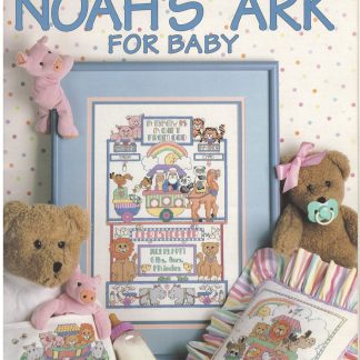 Leisure Arts, Noah's Ark for Baby, Book 2, Designs by Linda Gillum, #3017, Counted Cross Stitch Patterns, 1998, Used