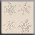 Mill Hill, Metal Treasures, 15001, White Metal Snowflake