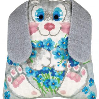 Riolis, Cross Stitch Kit, Bunny Cushion, 1647