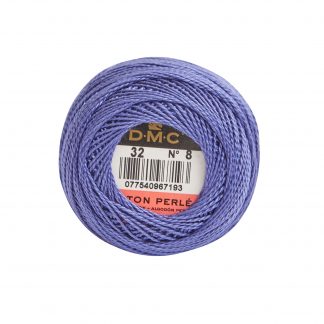 DMC, Pearl Cotton Thread Balls, Size 8, 032 Dark Blueberry