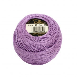 DMC, Pearl Cotton Thread Balls, Size 8, 209 Dark Lavender