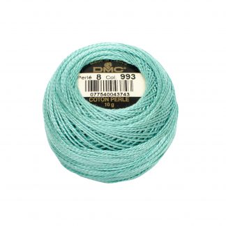DMC, Pearl Cotton Thread Balls, Size 8, 993 Very Light Aquamarine