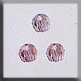 Mill Hill, Crystal Treasures, 13017, Round Bead, Light Amethyst, AB