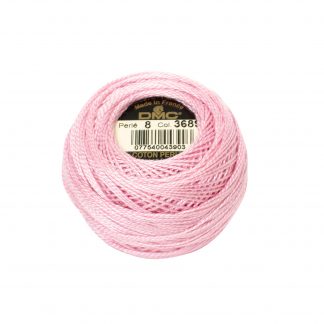 DMC, Pearl Cotton Thread Balls, Size 8, 3689 Light Mauve