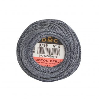 DMC, Pearl Cotton Thread Balls, Size 8, 3799 Very Light Rosewood