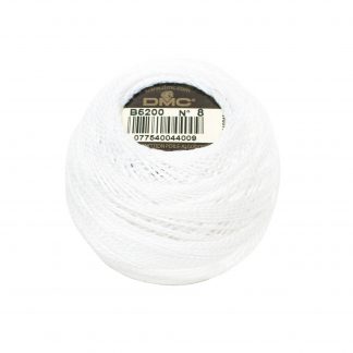 DMC, Pearl Cotton Thread Balls, Size 8, B5200 Snow White