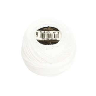DMC, Pearl Cotton Thread Balls, Size 8, Blanc White