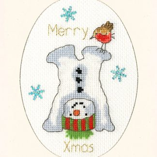 Bothy Threads Cross Stitch Kit: Frosty Fun (Cards), XMAS37