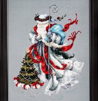 Mirabilia Designs, Kit, MD100, Winter White Santa