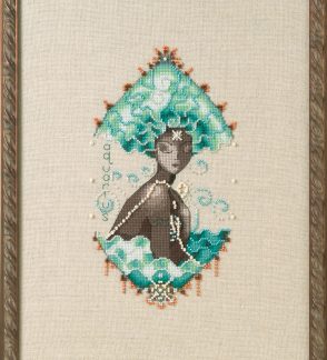 Nora Corbett Designs, Pattern, NC338, Zodiac Girls, Aquarius