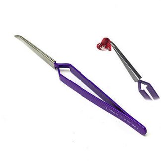 Quilled Creations, Reverse Action Quilling Tweezers (Angled Fine Point Tip), 305