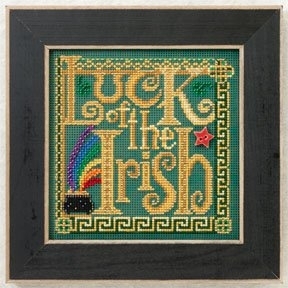 Mill Hill, Beaded Cross Stitch Kit, Luck of the Irish, MH142105