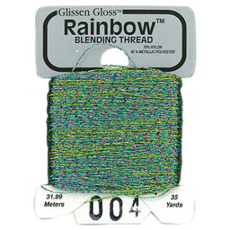 Glissen Gloss, Rainbow Blending Thread, 004, Pink Flame