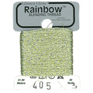 Glissen Gloss, Rainbow Blending Thread, 405, Cream