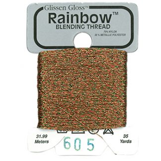 Glissen Gloss, Rainbow Blending Thread, 605, Brick