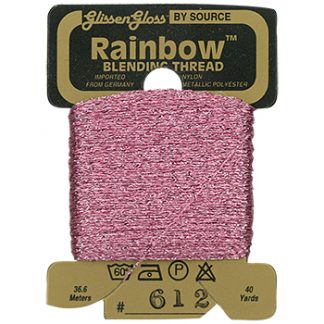 Glissen Gloss, Rainbow Blending Thread, 612, Pink