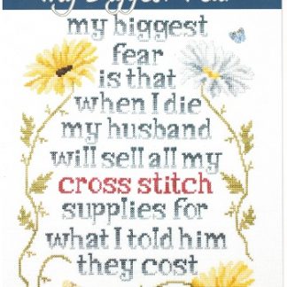 Stoney Creek, Cross Stitch Pattern, Leaflet 289, My Biggest Fear