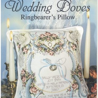 Stoney Creek, Cross Stitch Pattern, Leaflet 325, Weddings Doves Ringbearer's Pillow