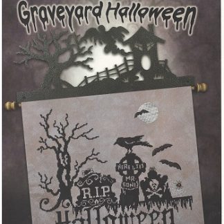 Stoney Creek, Cross Stitch Pattern, Leaflet 336, Graveyard Halloween