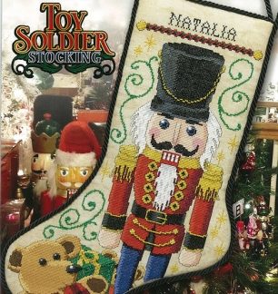 Stoney Creek, Cross Stitch Pattern, Leaflet 461, Toy Soldier Stocking