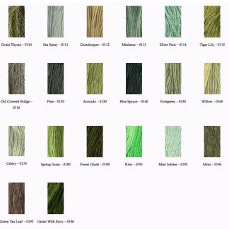 The Gentle Art, Sampler Threads, 0130, Avocado, 5 yds
