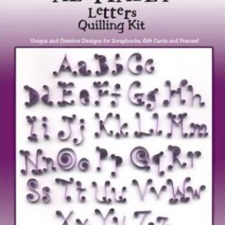 Quilled Creations, Alphabet Letters Quilling Kit, 409