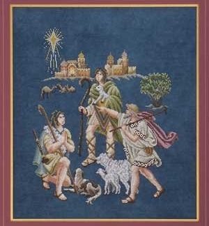 Glendon Place, Cross Stitch Pattern, On Shepherds Watch (Nativity), GP148