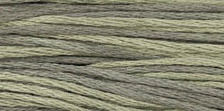 Weeks Dye Works, 6-Strand Floss, 1302 Pelican Gray, 5 yds