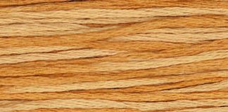 Weeks Dye Works, 6-Strand Floss, 2226 Carrot, 5 yds