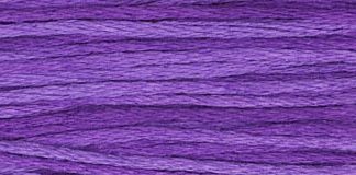 Weeks Dye Works, 6-Strand Floss, 2329 Purple Majesty, 5 yds