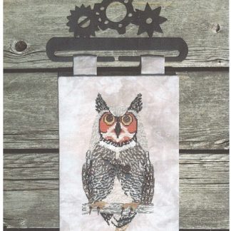 Fireside Originals, A Steampunk Owl, Cross Stitch Pattern, GHO59