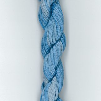Stoney Creek, Creeks Colours, Overdyed Floss, 506 Iceberg Blue, 5 yds