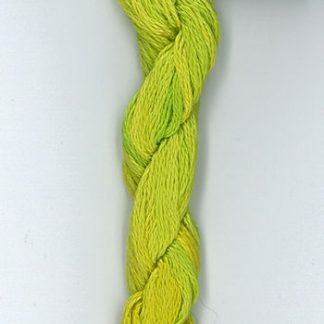 Stoney Creek, Creeks Colours, Overdyed Floss, 404 Tree Frog, 5 yds