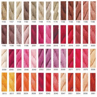 Caron Collection, Soie Cristale Solid, CSC2075, Coral Red
