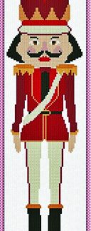Alessandra Adelaide Needleworks, Cross Stitch Pattern, Nutcracker Soldier 2, AAN738
