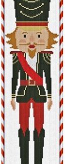 Alessandra Adelaide Needleworks, Cross Stitch Pattern, Nutcracker Soldier 4, AAN740