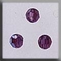 Mill Hill, Crystal Treasures, 13013, Round Bead Amethyst AB