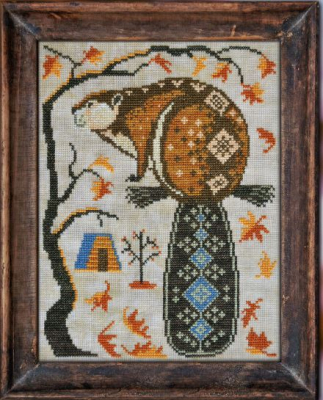 Cottage Garden Samplings, The Beaver: A Year in the Woods, Series No. 11