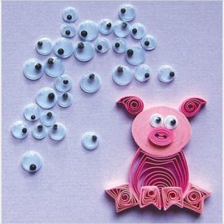 Quilled Creations, Wiggly Eyes, 30 pcs, 313