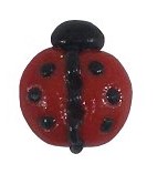 Stoney Creek, Buttons, Ladybug, Small, SB141S