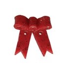 Stoney Creek, Buttons, Red Glitter Gift Bow, SB368RGM