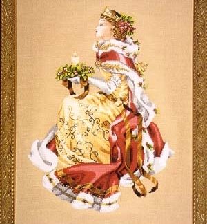 Mirabilia Designs, Cross Stitch Pattern, MD78, Royal Holiday - USED-DAMAGED