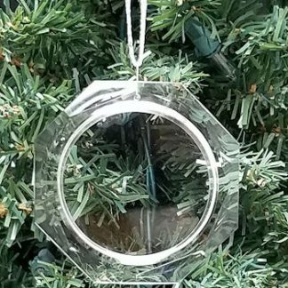 Stoney Creek, Ornament Frame, Beveled Acrylic, 3.25", BEVORN
