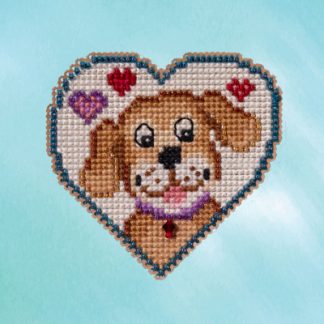 Mill Hill, Beaded Cross Stitch Kit, Puppy Love, MH182315