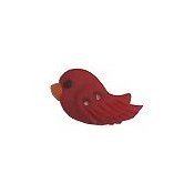 Stoney Creek, Buttons, Sitting Red Bird, Left Facing, SB168L