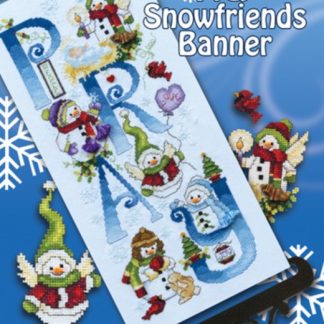 Stoney Creek, Cross Stitch Pattern, Book 545, Pray Snowfriends Banner