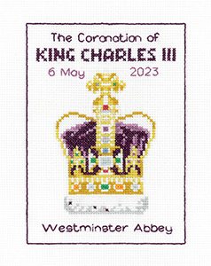 Heritage Crafts, Cross Stitch Kit, Coronation Celebration, PUCE1675