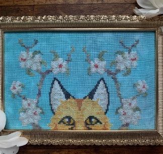 Ingleside Imaginarium, Counted Cross Stitch Pattern, Fox and Almonds